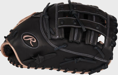 RAWLINGS R9 FASTPITCH SERIES FIRST BASE MITT 12.5" RHT - R9SBFBM-17B