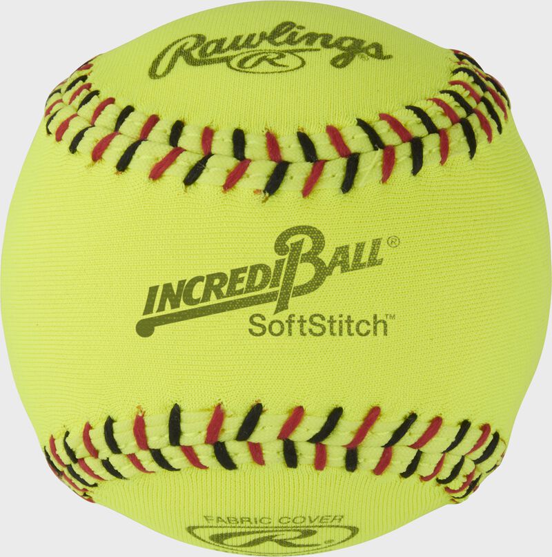 RAWLINGS INCREDI-BALL YELLOW SOFTSTITCH SOFTBALL
