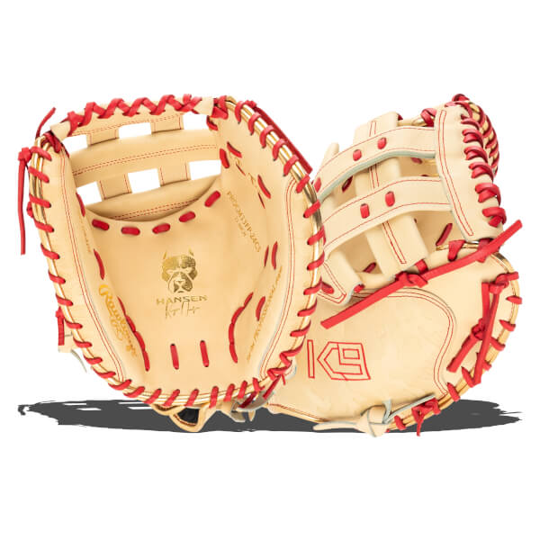 2027 Rawlings Heart of the Hide 33'' Kinzie Hansen Fastpitch Catcher's Mitt - PROCM33FP-24CS