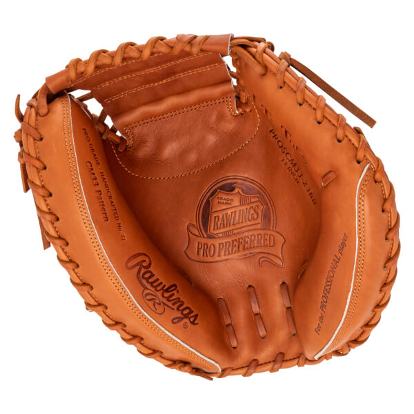 2027 Rawlings Pro Preferred 33" Baseball Catcher's Mitt - PROSCM33-23BR