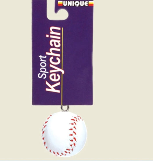 Hot Glove Baseball Keychain