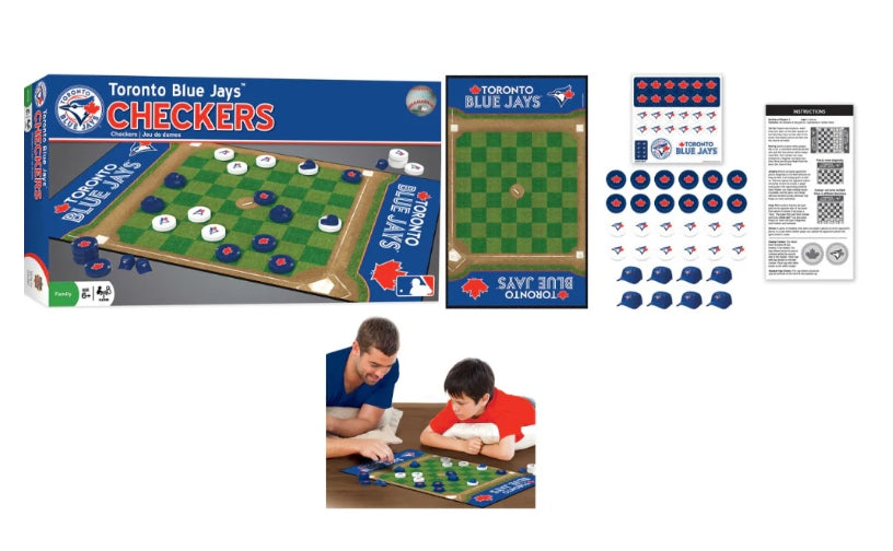 Toronto Blue Jays MLB Checkers