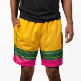 Victus Yellow Mesh Pencil Short - Adult