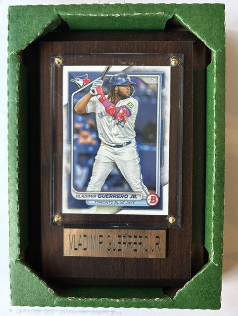Vladimir Guerrero Jr 4 X 6 Baseball Card Plaque