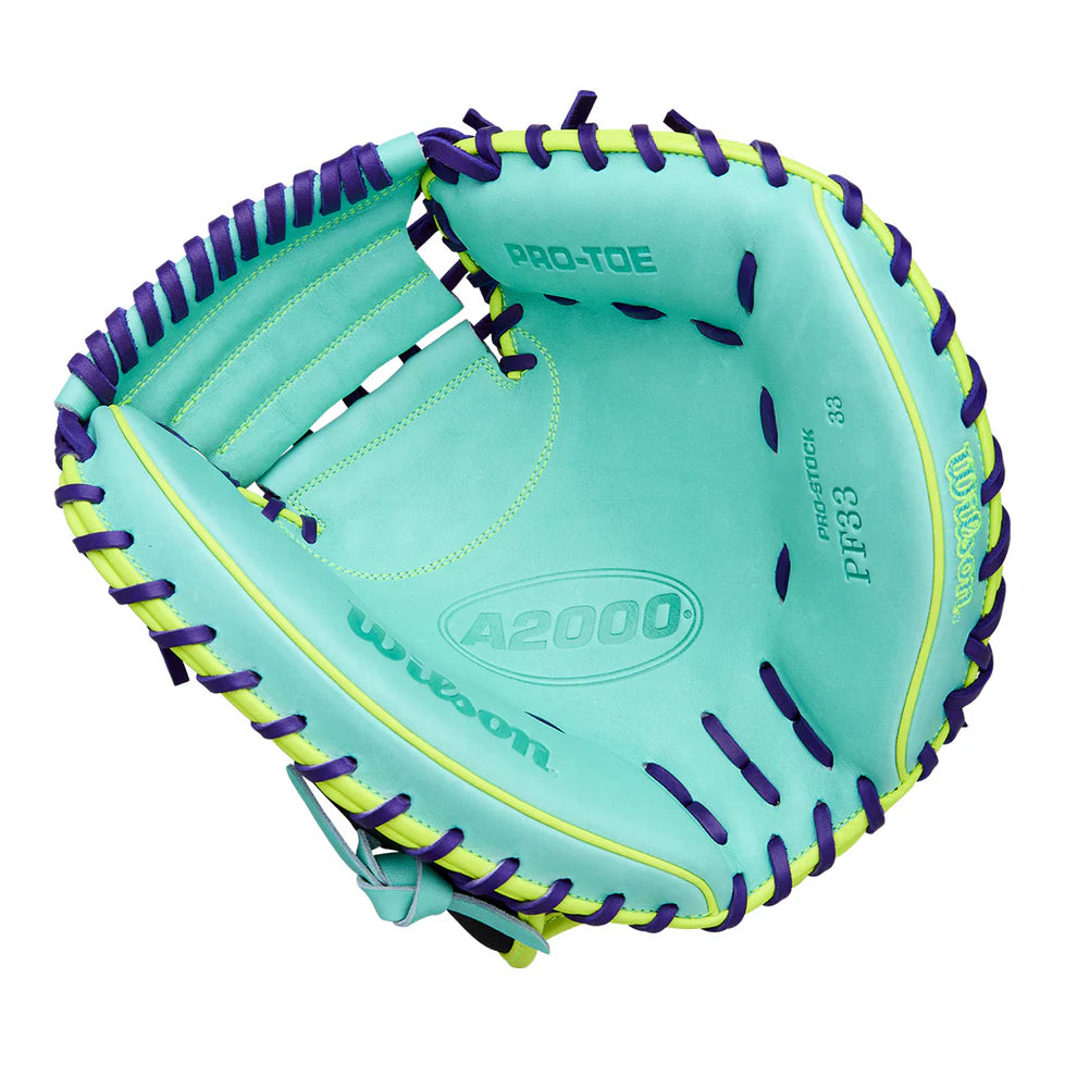 Wilson Spring 2026 A2000 PF33SS 33" Baseball Catcher's Mitt - WBW10414533
