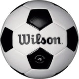 New WILSON Traditional Soccer Ball White/Black