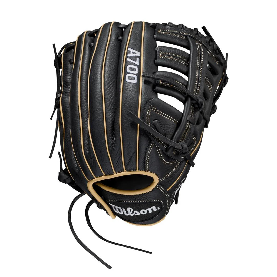 Wilson A700 12.5" Outfield Baseball Glove LHT - WBW100130125