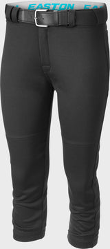 Easton Girls Black Phantom Pant