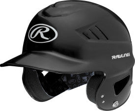 RAWLINGS COOLFLO BASEBALL HELMET OSFM MOLDED BLACK