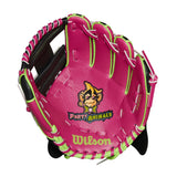 Wilson 2024 A200 EZ Catch™ Party Animals™ 10” Youth Baseball Glove - WBW10221310