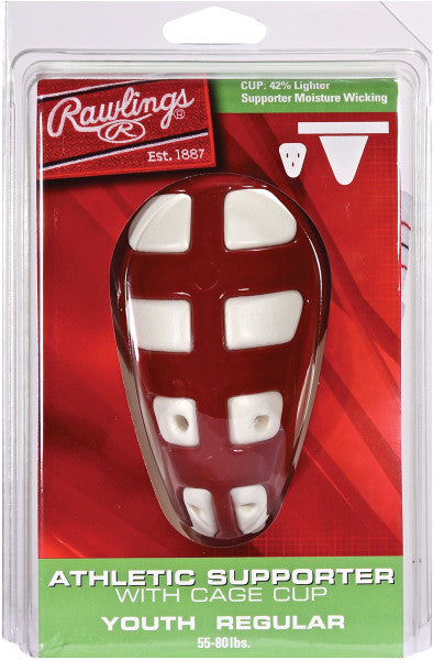 RAWLINGS JUNIOR SUPPORTER WITH CUP