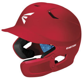 EASTON Z5 2.0™ BASEBALL BATTING HELMET WITH UNIVERSAL JAW GUARD SR SOLID RED