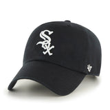 '47 Brand Chicago White Sox Clean Up Black Adjustable Hat