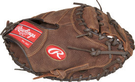 RAWLINGS "PLAYER PREFERRED" ADULT SERIES-CATCHERS MITT SOFTBALL GLOVE 33" RHT