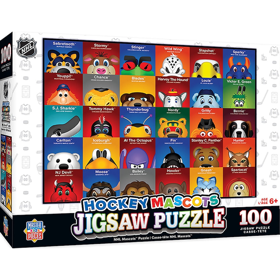 NHL 100-Piece Mascot Puzzle