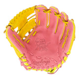 Rawlings Heart of the Hide ContoUR Fit 11.5" Pink Infield Baseball Glove - PROR204U-2P