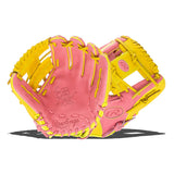 Rawlings Heart of the Hide ContoUR Fit 11.5" Pink Infield Baseball Glove - PROR204U-2P