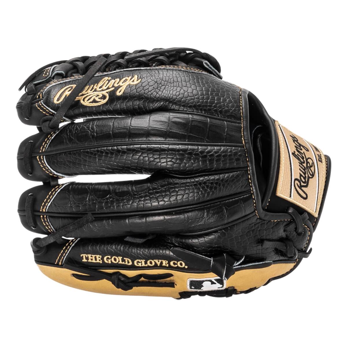 RAWLINGS HEART OF THE HIDE SERIES 11.75" CROC SKIN BASEBALL GLOVE RHT - PROR205-4B