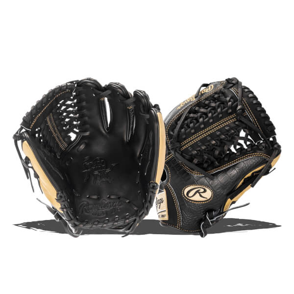 RAWLINGS HEART OF THE HIDE SERIES 11.75" CROC SKIN BASEBALL GLOVE RHT - PROR205-4B