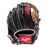 Rawlings R9 Contour Series Youth 11.25" Baseball Infield Glove - R91125U-2BT