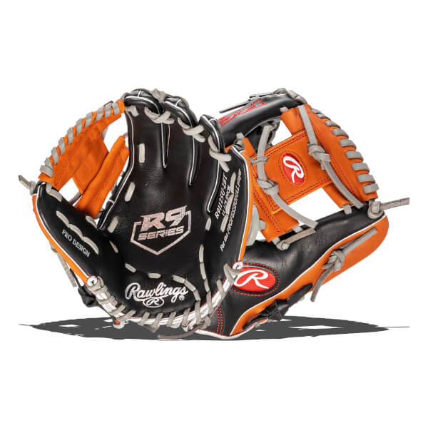 Rawlings R9 Contour Series Youth 11.25" Baseball Infield Glove - R91125U-2BT