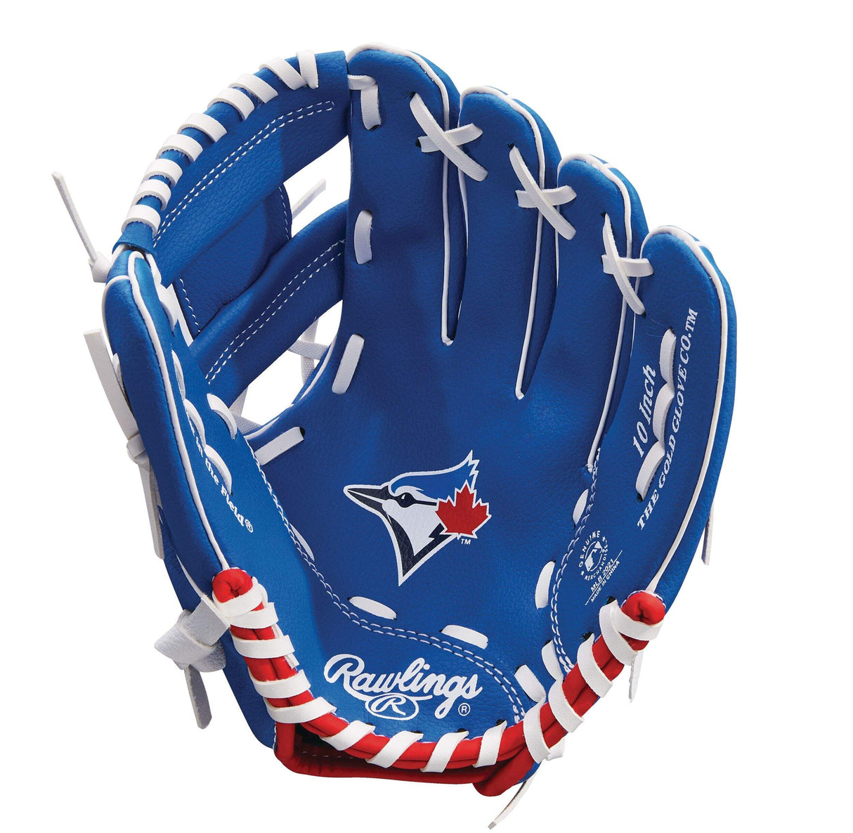 RAWLINGS "PLAYERS" SERIES BASEBALL GLOVE YOUTH 10" TORONTO BLUE JAYS RHT
