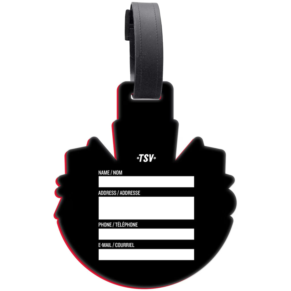 Inglasco Canada Soccer Jumbo 4" Luggage Tag
