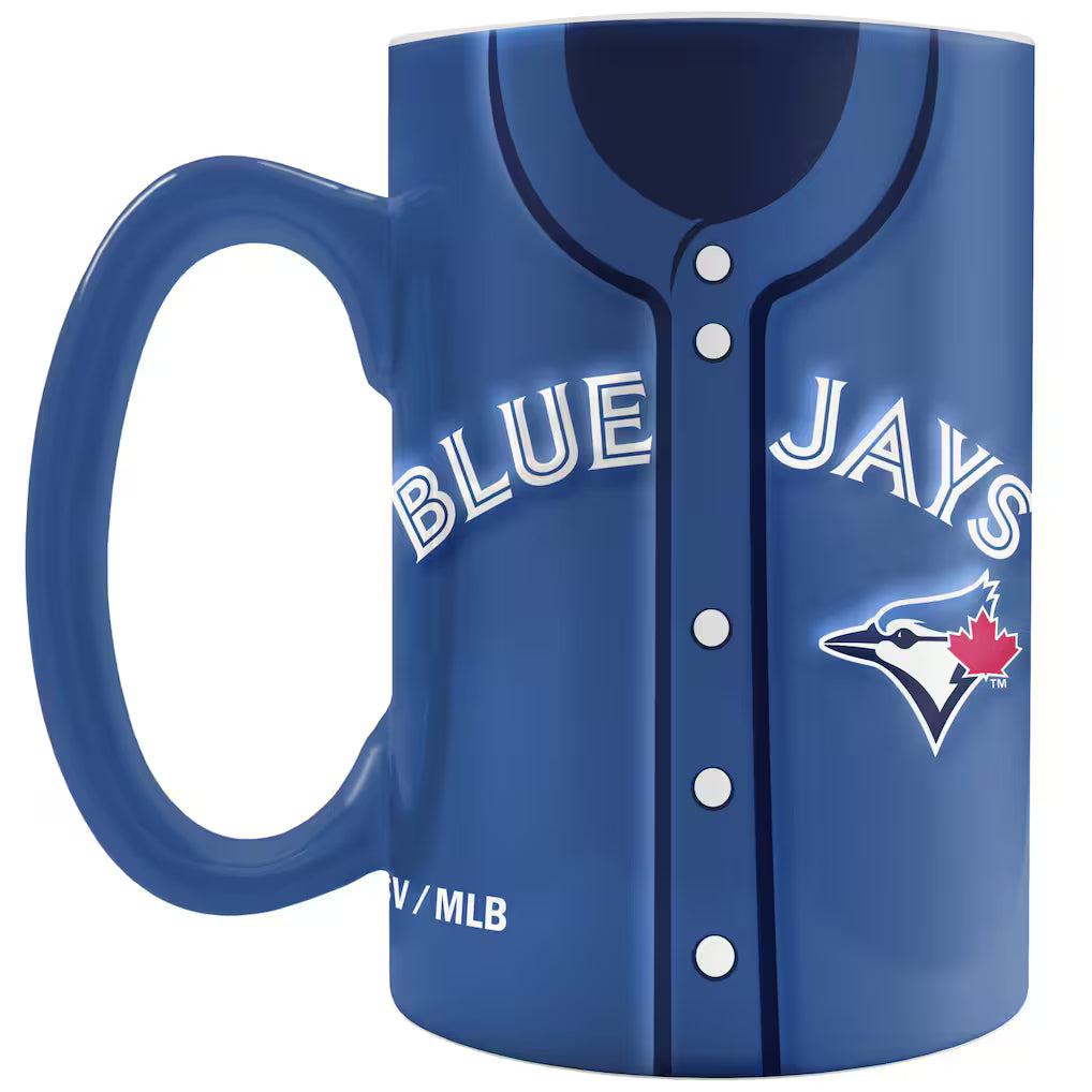 Toronto Blue Jays The Sports Vault 20 oz. Jersey Sculpted Mug