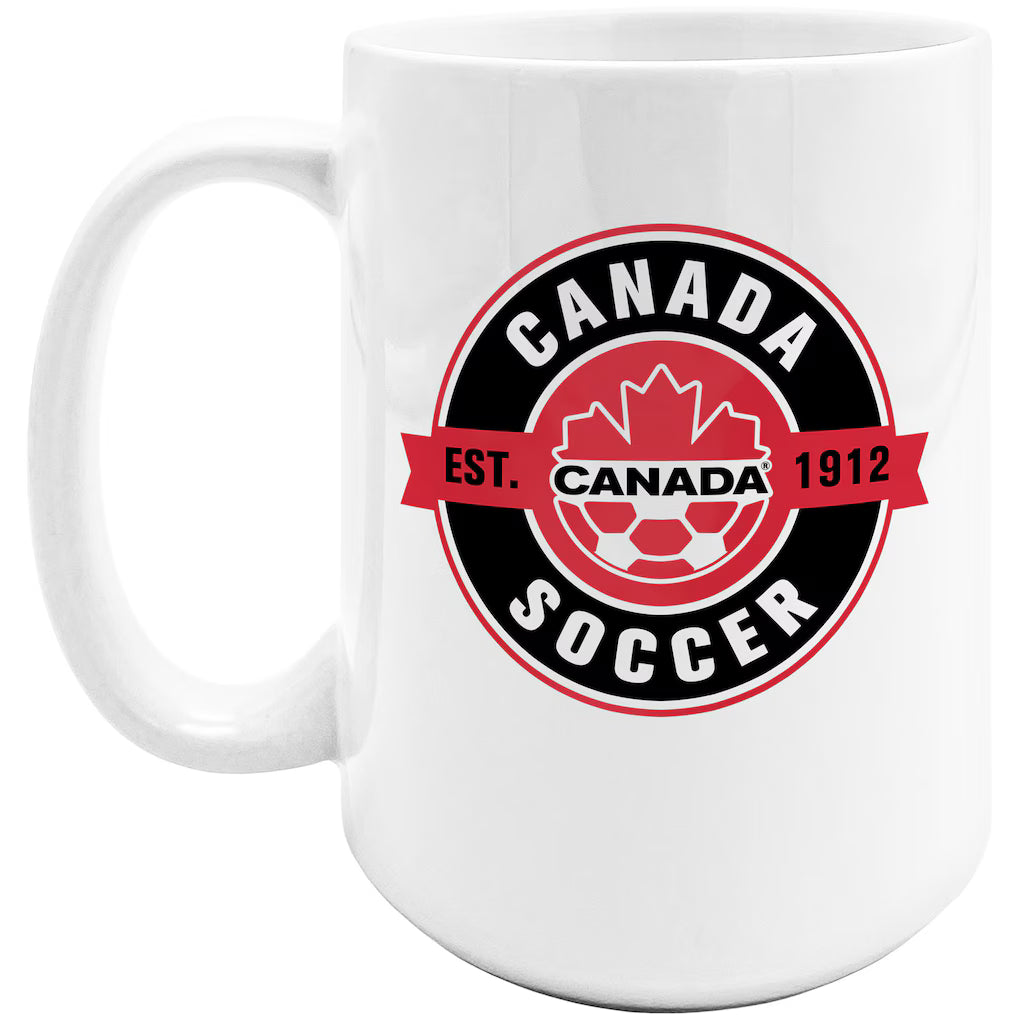 Inglasco Canada Soccer 15oz. Sublimated Coffee Mug