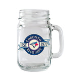 Inglasco 14 oz Mason Jar Glass with Handle