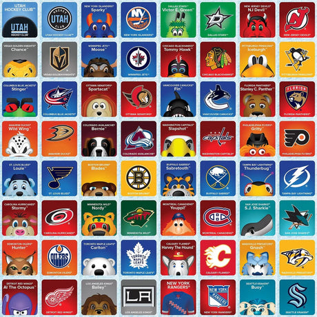 Masterpieces NHL Mascots Matching Game