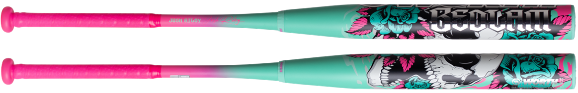 Worth 2026 Bedlam Josh Riley 2-Piece 13.5" Balanced USSSA Slowpitch Softball Bat