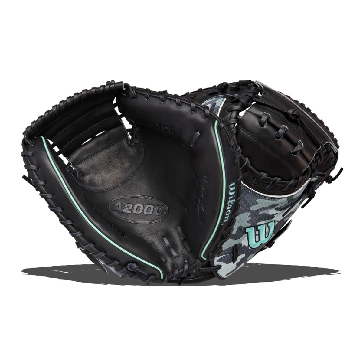 Wilson A2000 2025 FALL AUSTIN WELLS AW28 GM SUPER SNAKESKIN 34" BASEBALL CATCHERS MITT - WBW10349434